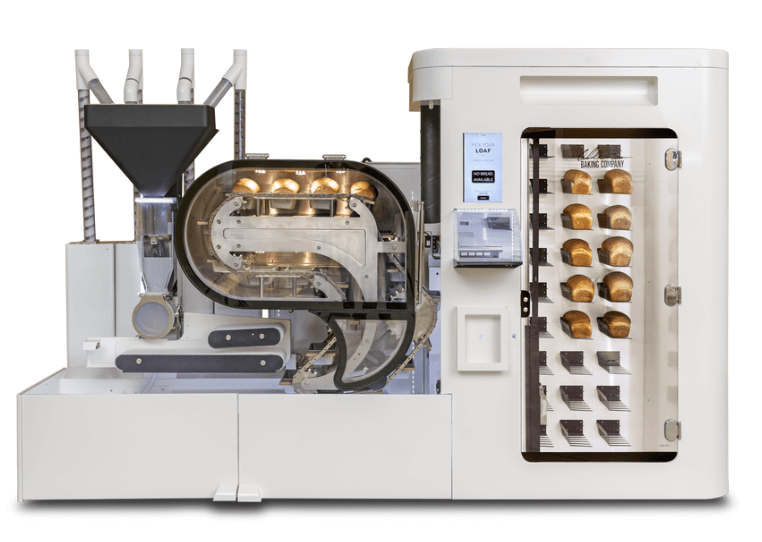 全自動のパン製造ロボットBreadBot、昨年より米スーパーに本格導入